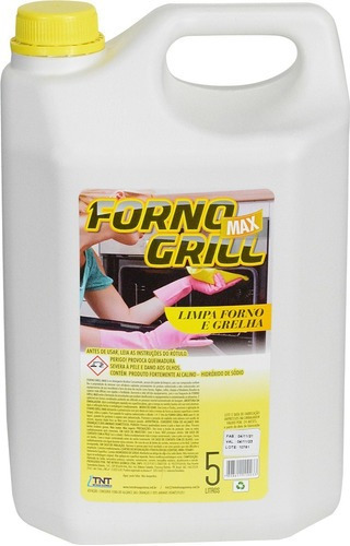 Limpa Forno E Grelha Forno Grill Max 5litros