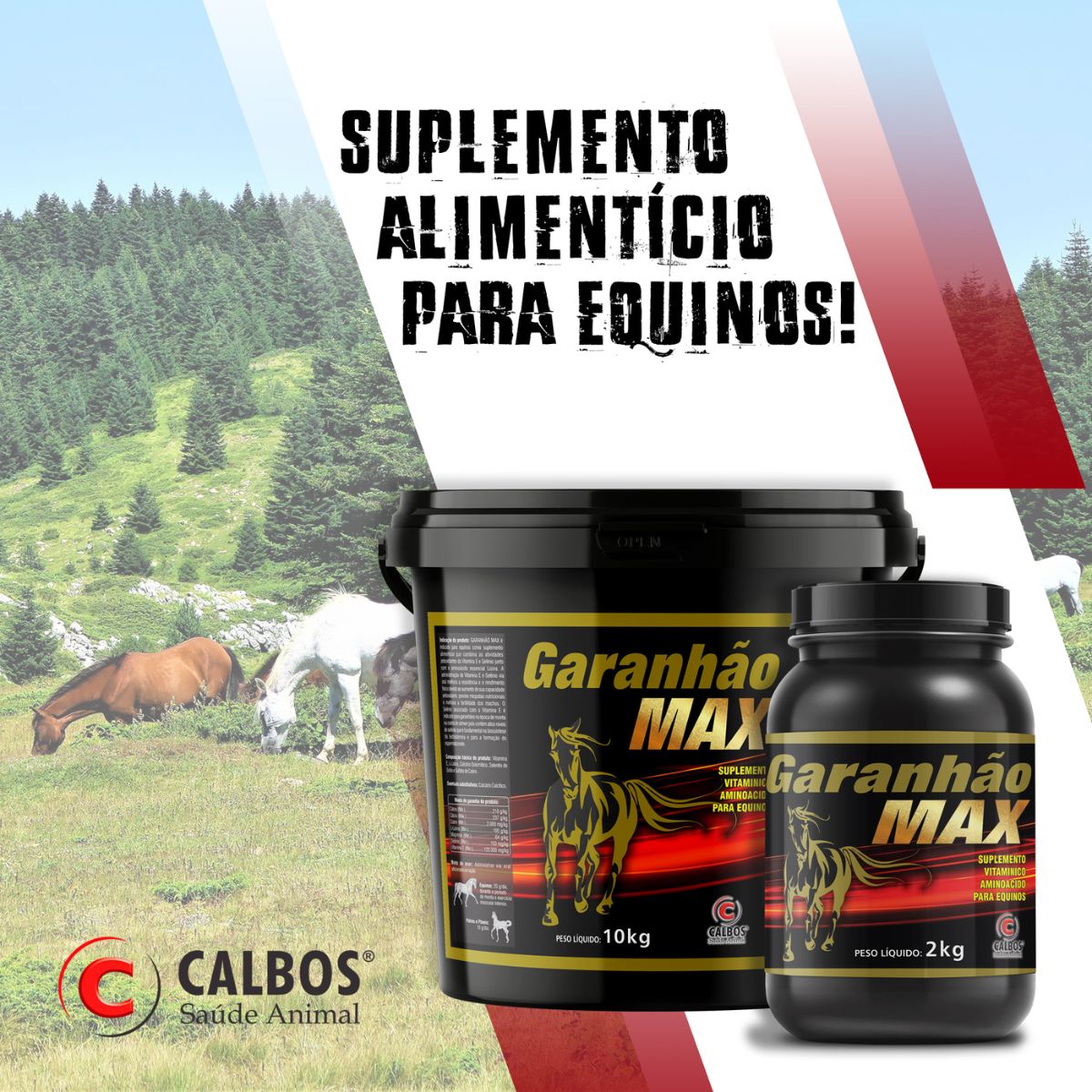 GARANHÃO MAX suplemento Com Vitamina E e Selênio