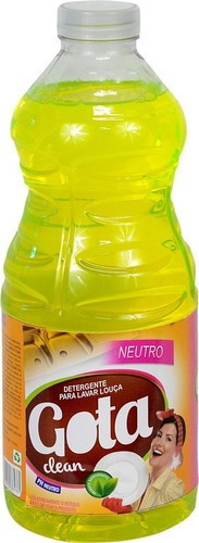 Detergente De Louças Gota Clean 2 Litros - Neutro