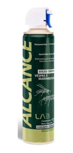 Alcance Anti Vespas, Marimbondos 400ml Labgard Rápido Eficaz