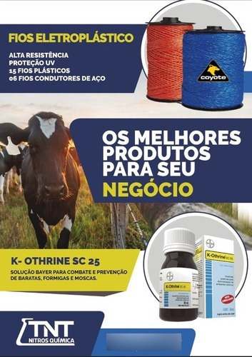Fio Eletroplástico Coyote Azul - 500 Mt